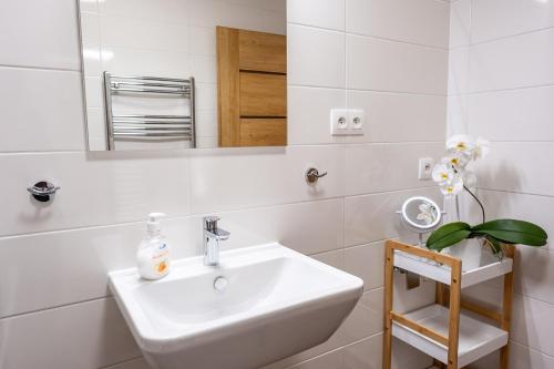 Salle de bains dans l'établissement Forest Apartment with Sauna