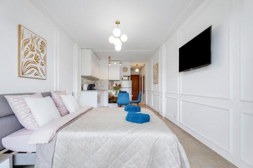 Studio elegant avec balcon proche Mer et Tramway