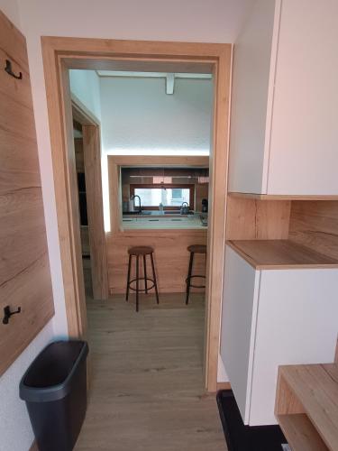 Η κουζίνα ή μικρή κουζίνα στο Apartmány Hronec