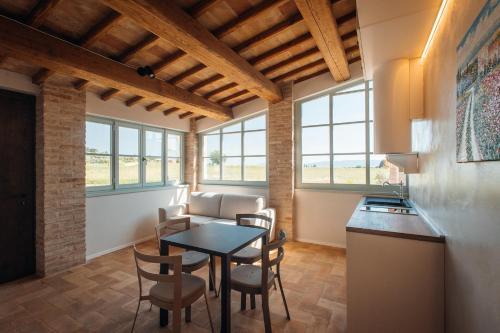 Köök või kööginurk majutusasutuses Agriturismo Molinella