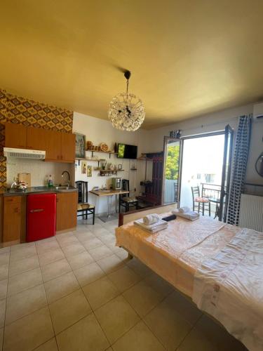 Η κουζίνα ή μικρή κουζίνα στο Reina studio