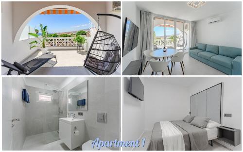 Ocean View apartments with a terrace