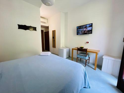 Postel nebo postele na pokoji v ubytování Villa Thomas BB conduzione familiare
