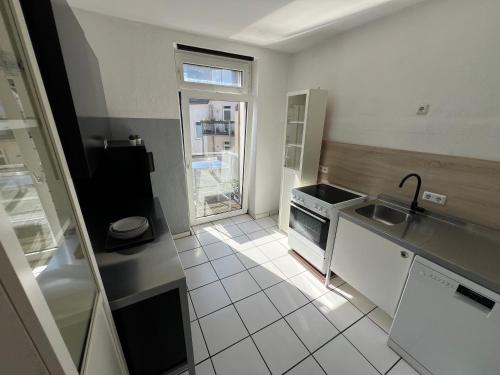 Η κουζίνα ή μικρή κουζίνα στο Unionviertel Haus Dortmund