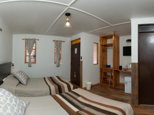 Ein Sitzbereich in der Unterkunft Casa Lickana B&B