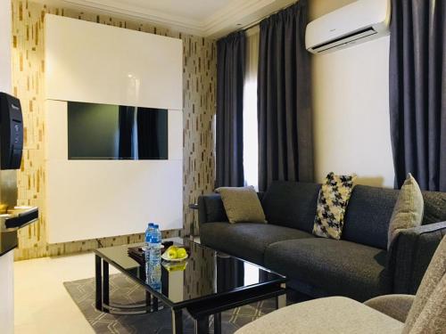 Summerset Continental Hotel Maitama by T E L E Hospitalityにあるシーティングエリア