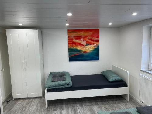 Ένα ή περισσότερα κρεβάτια σε δωμάτιο στο Merys Home