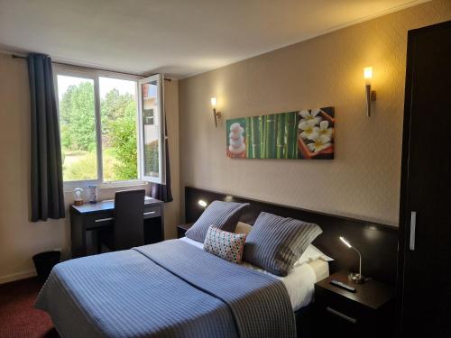 Postel nebo postele na pokoji v ubytování Hotel Bal