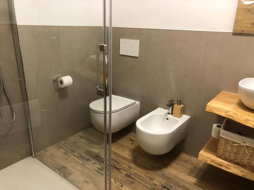 Bagno di La casa di Monte Ricco