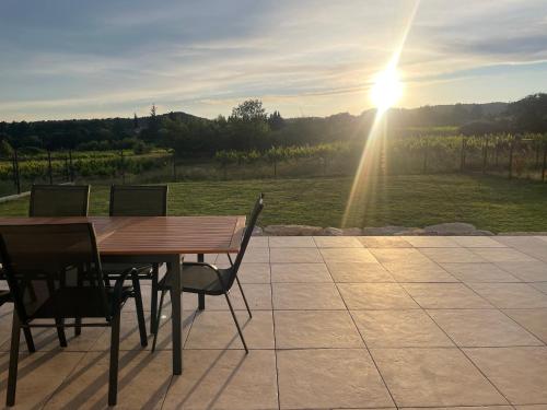 Villa bedoin au pied du mont ventoux 4 pers