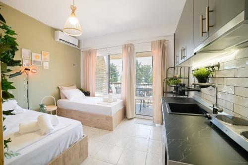 Foto dalla galleria di Dimitras luxury apartments a Ofrínion