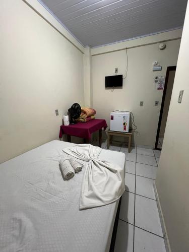 Katil atau katil-katil dalam bilik di Hotel Rodeio