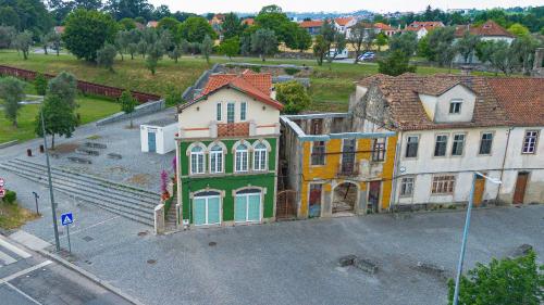 Bygningen som lejligheden ligger i