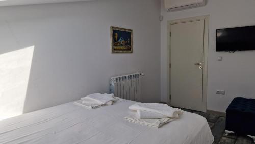 Ένα ή περισσότερα κρεβάτια σε δωμάτιο στο Seaman's house