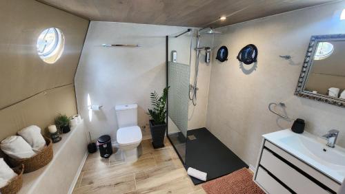 Koupelna v ubytování Agros Glamping Boutique