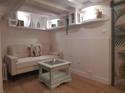 Posezení v ubytování Estudio céntrico para 2 personas