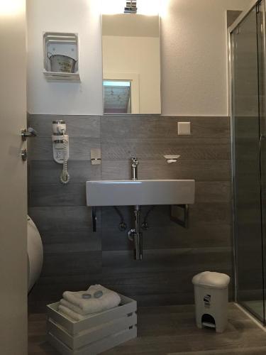 Agriturismo Regusci tesisinde bir banyo