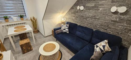Ruang duduk di Apartament Deluxe