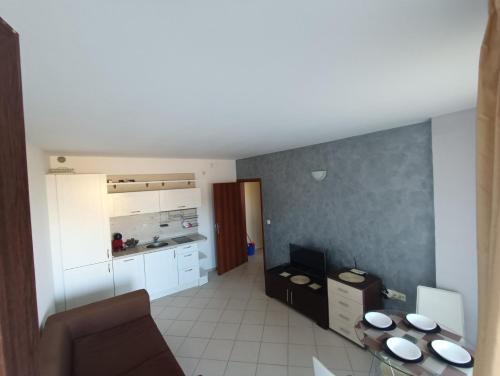 Η κουζίνα ή μικρή κουζίνα στο Oasis beach house , apartment Nevena