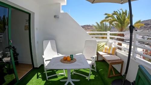 Balkón nebo terasa v ubytování Casa4You 110 - With heated pool, city and partial sea views