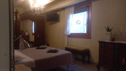 Ein Bett oder Betten in einem Zimmer der Unterkunft BeB montefratta