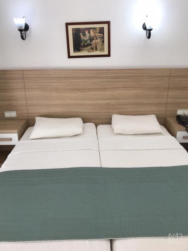 Katil atau katil-katil dalam bilik di Ant Apart Hotel