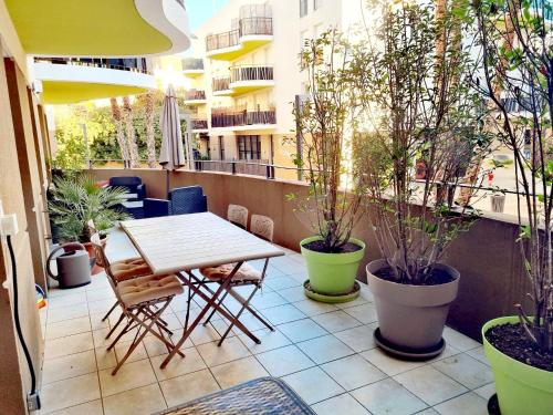 Grand appartement avec garage et terrasse