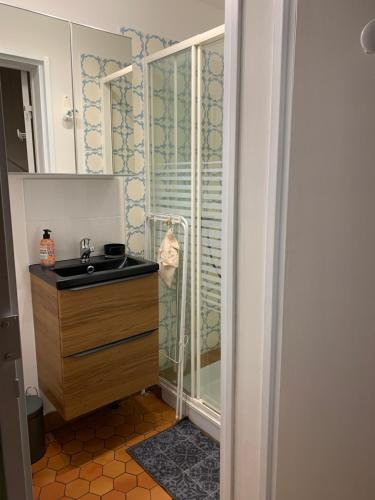 Koupelna v ubytování Au reposoir - vue sur la montagne