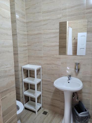 Et badeværelse på Vila Dalex