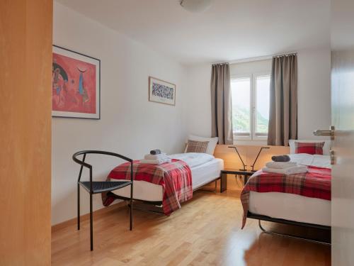 Postel nebo postele na pokoji v ubytování Ascot Penthouse 160 m2 Matterhorn View