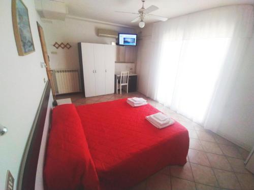 Postel nebo postele na pokoji v ubytování Hotel K2