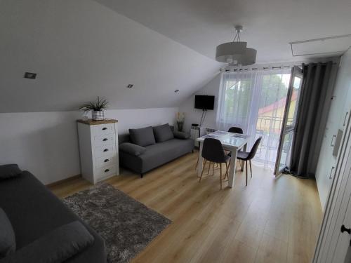Posedenie v ubytovaní Domek pod Hyrką Bieszczady-Lesko