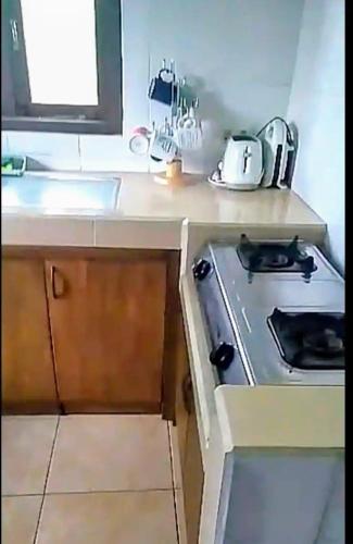 Η κουζίνα ή μικρή κουζίνα στο Bungalow Soka