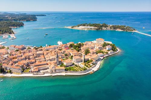 Studio Apartment in Porec with Sea View, Balcony, Air Conditioning, WLAN 819-6