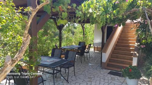 Κήπος έξω από το Eco Secluded apartments Zabodarski