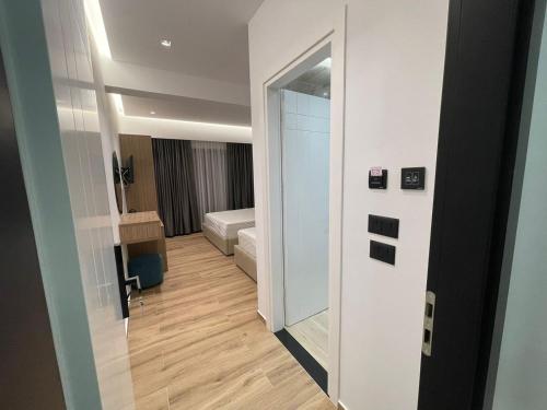 Кровать или кровати в номере Zacaj Hotel
