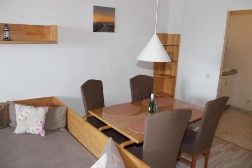 Χώρος καθιστικού στο Ferienwohnung L202 an der Ostsee