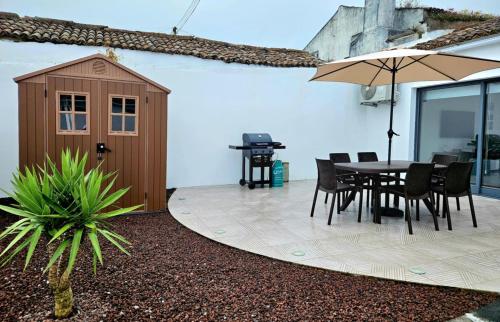 Patio nebo venkovní prostory v ubytování Casa da Mana