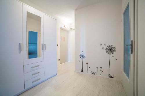 Koupelna v ubytování Apartment Mande