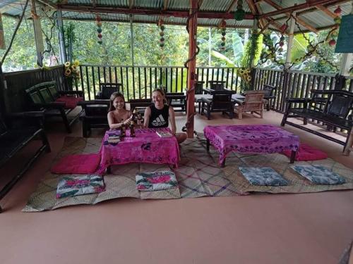 Zona de estar de Sun Valley Backpackers Inn