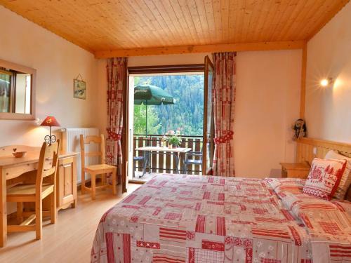 Appartement confortable à Châtel, 7 pers, parking, balcon