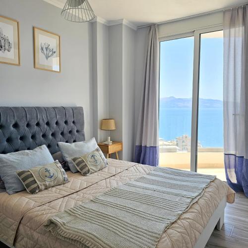 Postel nebo postele na pokoji v ubytování Apartament Vistula