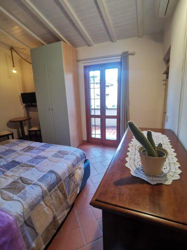 Ένα ή περισσότερα κρεβάτια σε δωμάτιο στο Casa di Dorothy stanza vicino a Firenze