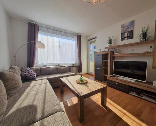Posezení v ubytování Die kleine Auszeit Appartementanlage Wiking - nur wenige Schritte zum Meer