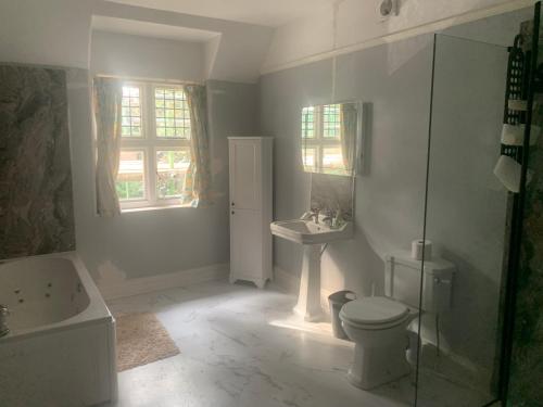 Ένα μπάνιο στο Lovely rooms in Somerset