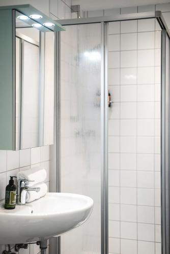 Bilik mandi di Chiemsee Apartment