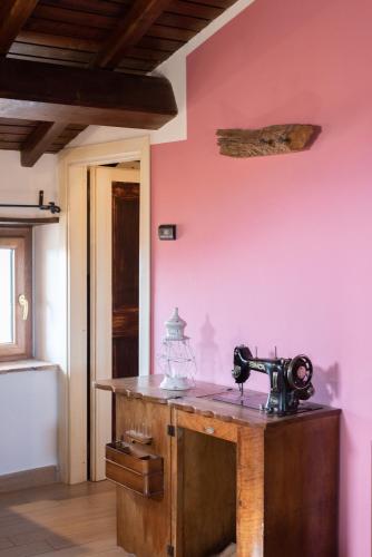 Kuchyň nebo kuchyňský kout v ubytování Dimora & Spa Il Cerchio di Lullo