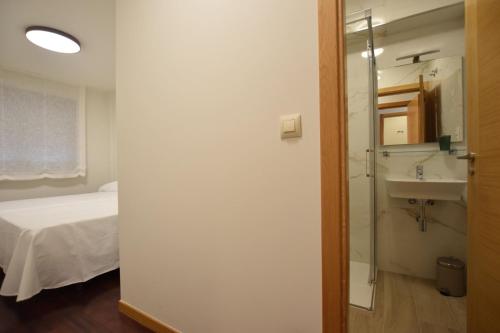 Koupelna v ubytování Apartamento Caledonia