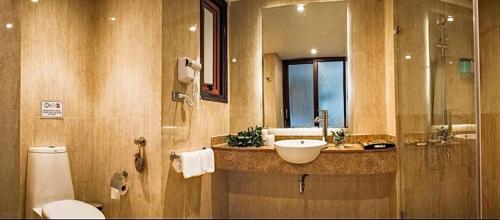 Koupelna v ubytování Skylark Boutique Hotel
