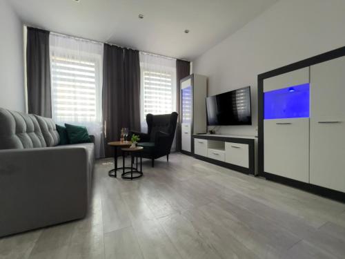 Μια τηλεόραση ή/και κέντρο ψυχαγωγίας στο Apartament EROS Rynek